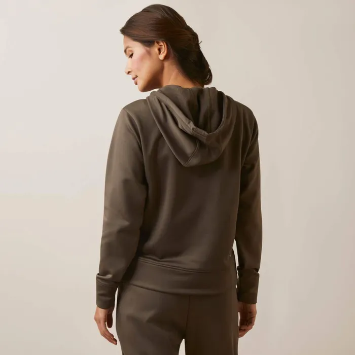 Tek Hoodie 12 Zip Hoodie Canteen Women Ariat Sweatshirts and Hoodies Tek Hoodie 12 Zip Hoodie Canteen Women Ariat Sweatshirts and Hoodies