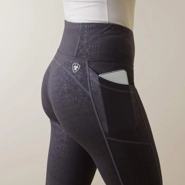Tek Tight Zia Embossed Periscope Women Ariat Pants and Shorts Tek Tight Zia Embossed Periscope Women Ariat Pants and Shorts