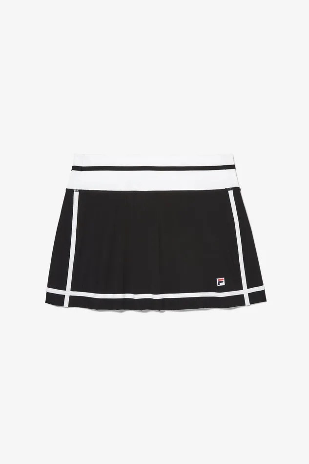 Tennis Women Fila ESSENTIALS 135 INCH SKORT 001 Black White