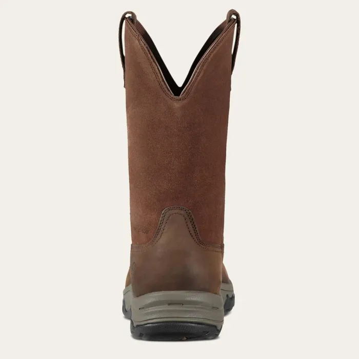 Terrain Pull On Waterproof Boot Distressed Brown Women Ariat Western Boots Terrain Pull On Waterproof Boot Distressed Brown Women Ariat Western Boots