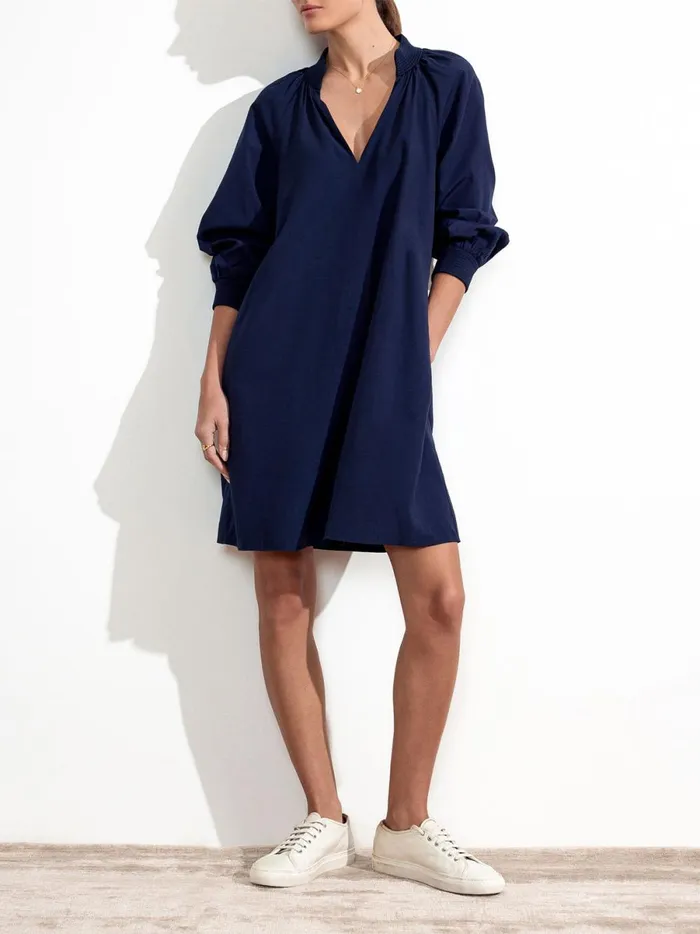 The Amaia Dress Navy Women Brochu Walker Dresses