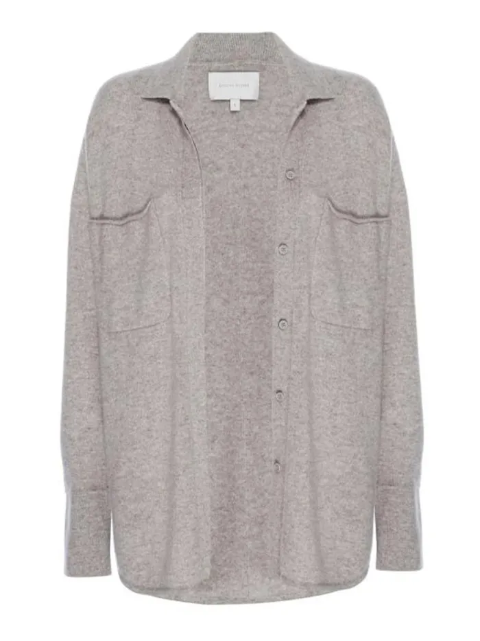 The Andre Luxe Cashmere Set Light Chia Melange Women Brochu Walker Loungewear