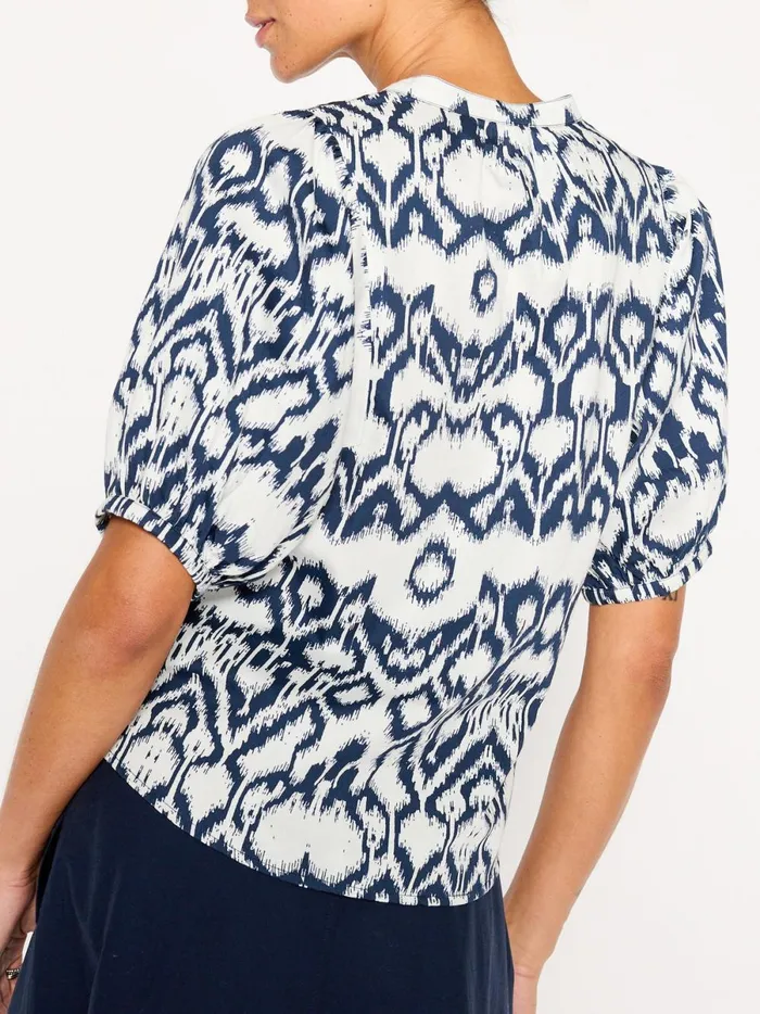 The Asteria Printed Blouse Liana Print Combo Women Brochu Walker Tops