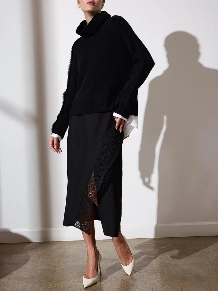 The Camille Skirt Black Onyx Women Brochu Walker Bottoms