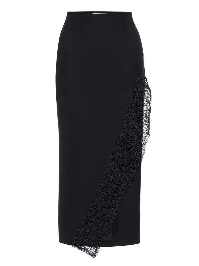 The Camille Skirt Black Onyx Women Brochu Walker Bottoms