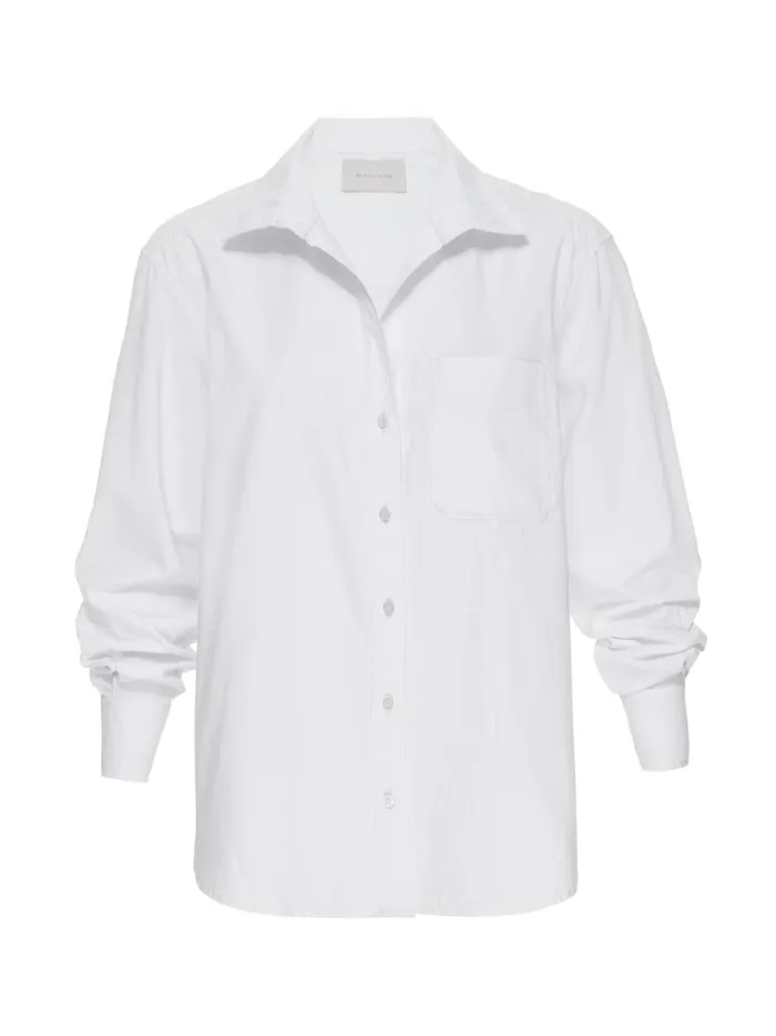 The Everyday Shirt Salt White Women Brochu Walker Tops