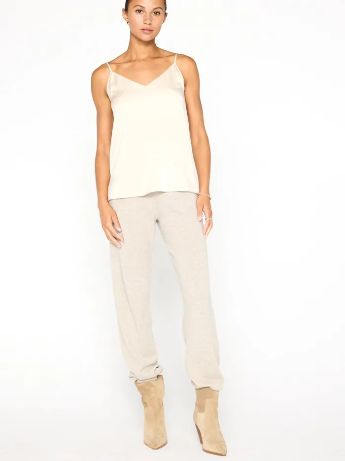 The Everyday Silk Cami Champagne Women Brochu Walker Tops