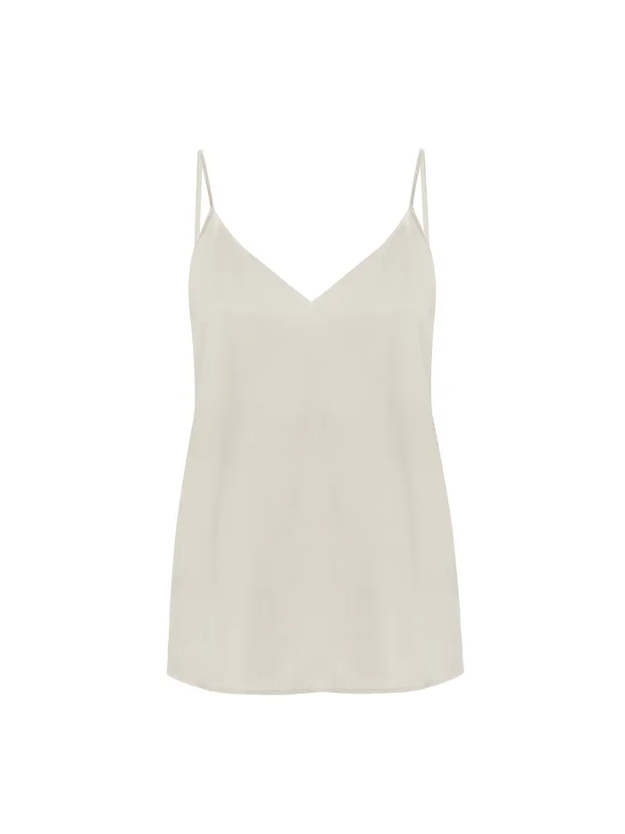 The Everyday Silk Cami Champagne Women Brochu Walker Tops
