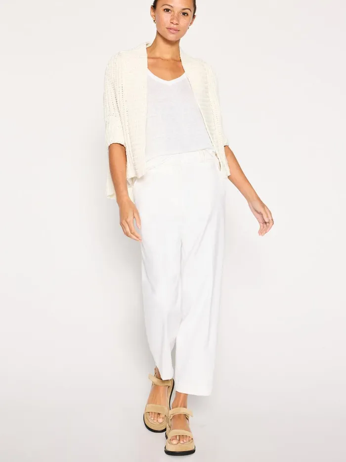 The Fida Shrug Salt White Women Brochu Walker Cardigans
