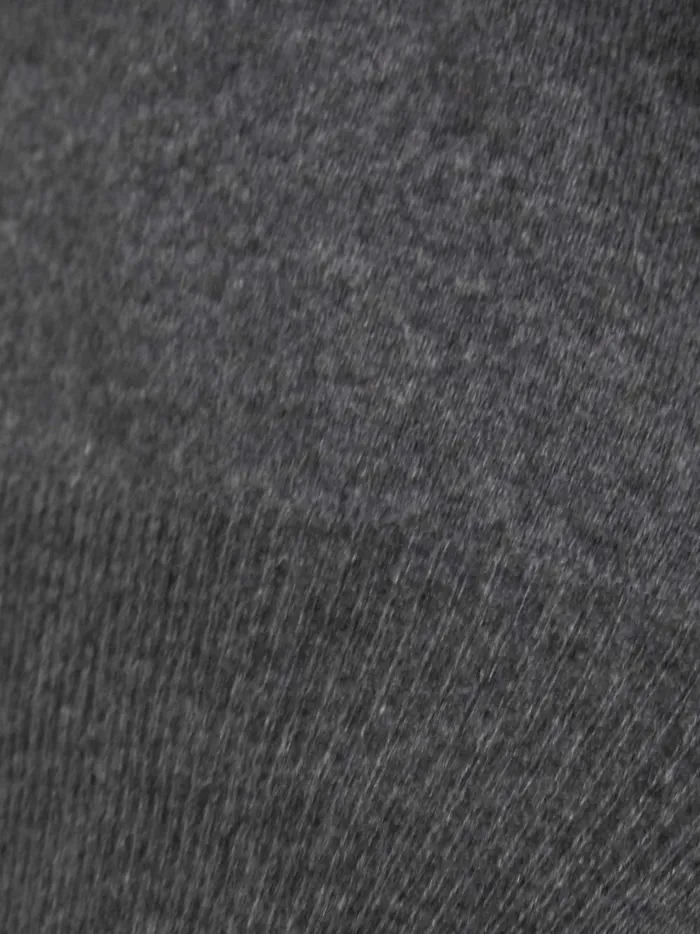 The Lace Vee Looker Pullover Dark Charcoal Melange With Black Lace Women Brochu Walker Sweaters
