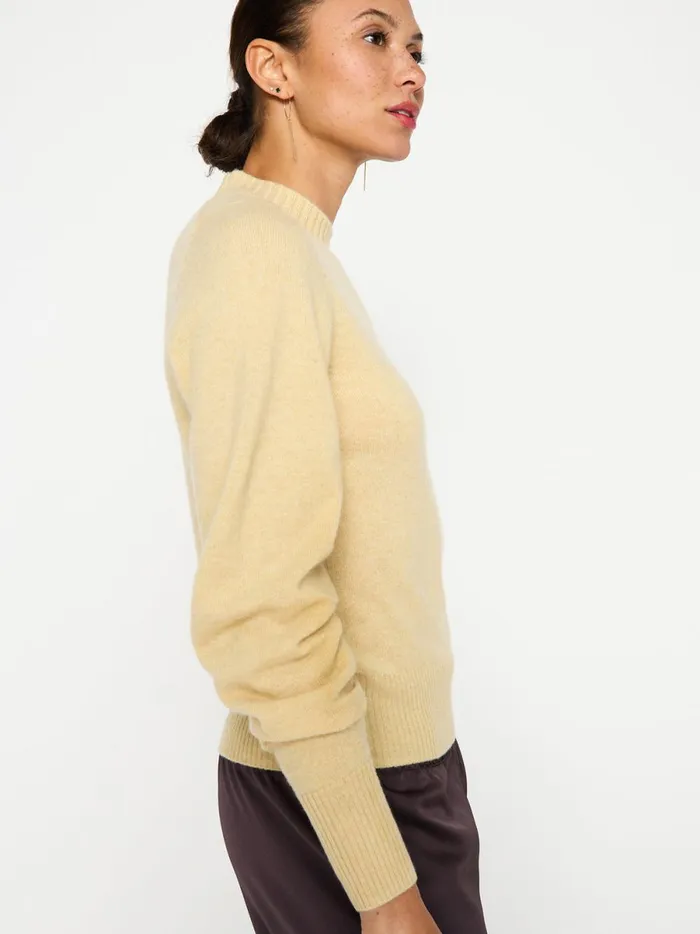 The Norde Cashmere Sweater Brulee Melange Women Brochu Walker Sweaters