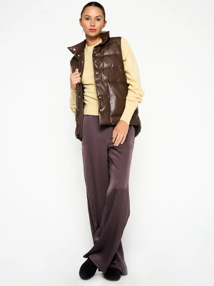 The Norde Cashmere Sweater Brulee Melange Women Brochu Walker Sweaters