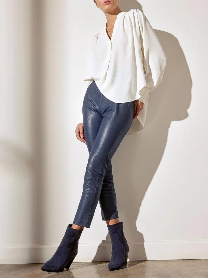 The Soro Blouse Salt White Women Brochu Walker Tops
