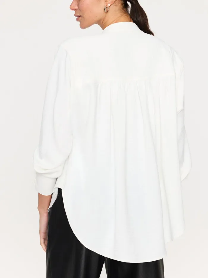 The Soro Blouse Salt White Women Brochu Walker Tops