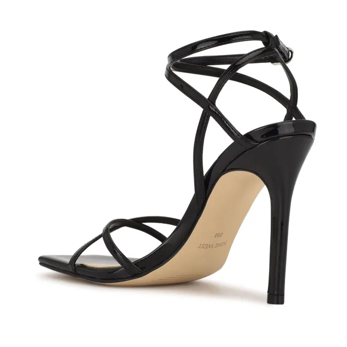 Tidle Ankle Strap Sandals Black Women Nine West Dress Tidle Ankle Strap Sandals Black Women Nine West Dress