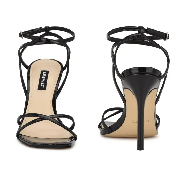 Tidle Ankle Strap Sandals Black Women Nine West Dress Tidle Ankle Strap Sandals Black Women Nine West Dress