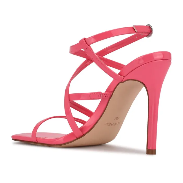 Tilas Heeled Sandals Miami Pink Women Nine West High Heels Tilas Heeled Sandals Miami Pink Women Nine West High Heels