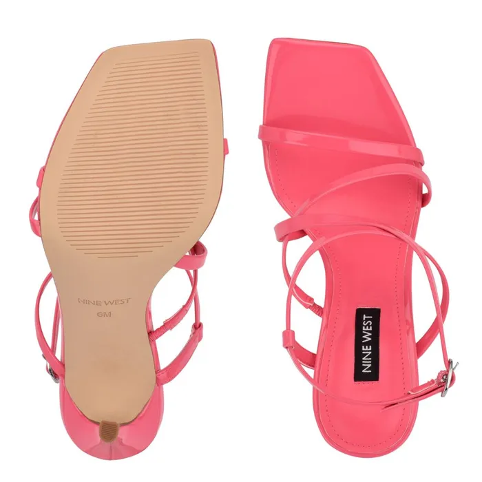 Tilas Heeled Sandals Miami Pink Women Nine West High Heels Tilas Heeled Sandals Miami Pink Women Nine West High Heels