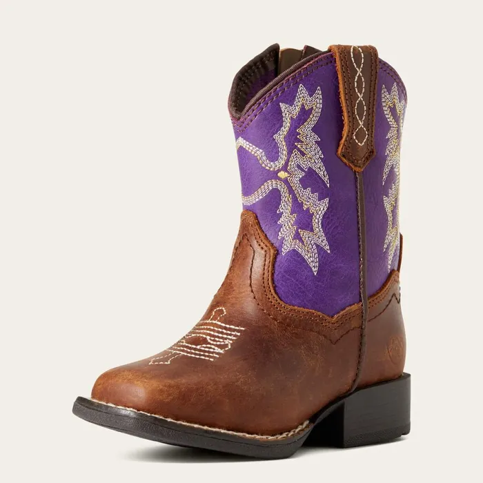 Toddler Lil039 Stompers Calabasas Boot Brown Kids Ariat Toddler Footwear