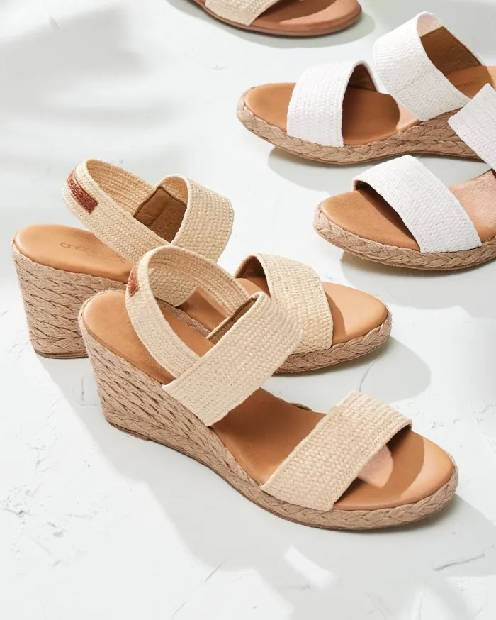 Tommy Bahama Andr Assous Allison Stretch Raffia Wedge Sandals Natural Women Shoes and Sandals Tommy Bahama Andr Assous Allison Stretch Raffia Wedge Sandals Natural Women Shoes and Sandals