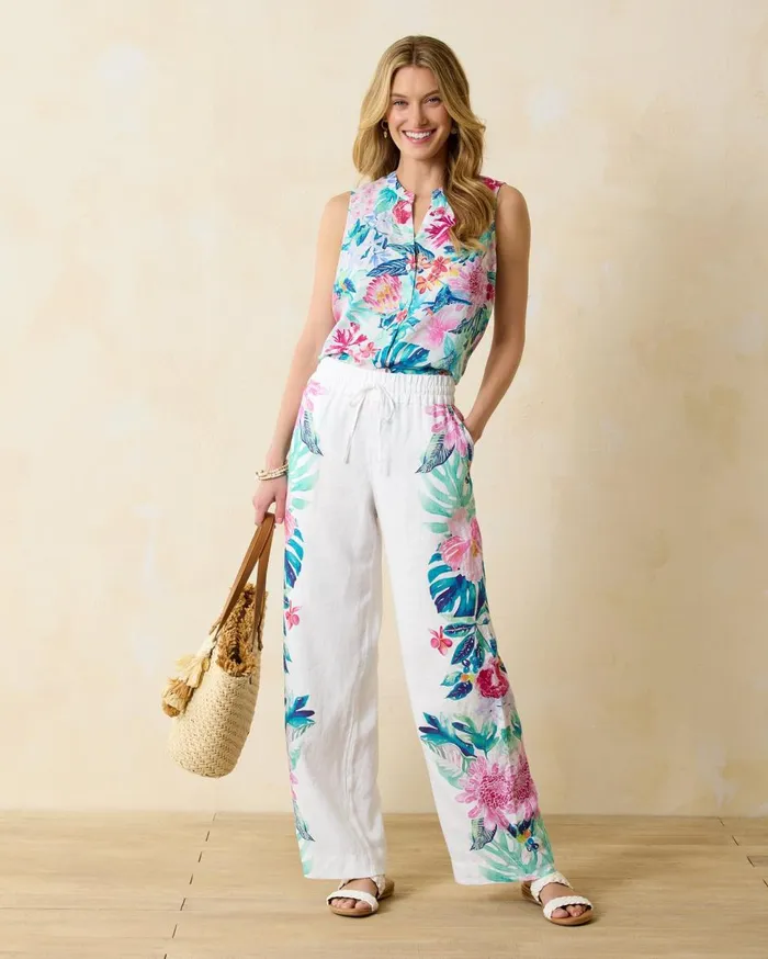 Tommy Bahama Ashby Isles Rib 34Sleeve TShirt Coral Bluff Hthr Women Tops and Shirts Tommy Bahama Ashby Isles Rib 34Sleeve TShirt Coral Bluff Hthr Women Tops and Shirts