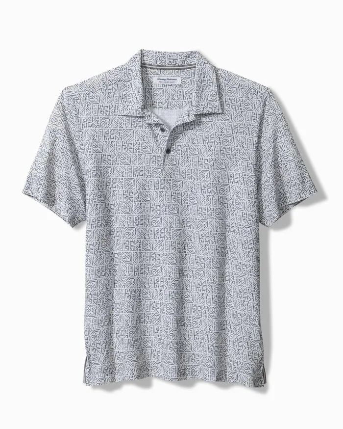 Tommy Bahama Bahama Coast Mosaic IslandZone Polo Shadow Men Shirts