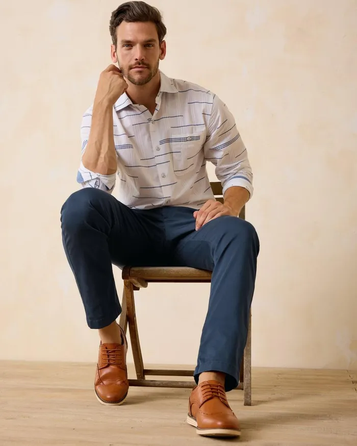 Tommy Bahama Big and Tall Beach Coast LinenBlend ElasticWaist Pants Stone Khaki Big and Tall Pants and Chinos Tommy Bahama Big and Tall Beach Coast LinenBlend ElasticWaist Pants Stone Khaki Big and Tall Pants and Chinos