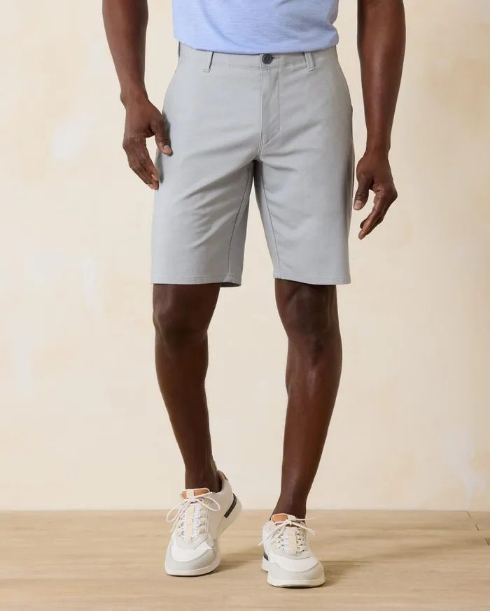 Tommy Bahama Big and Tall Boracay Chino Shorts Port Side Blue Big and Tall Shorts