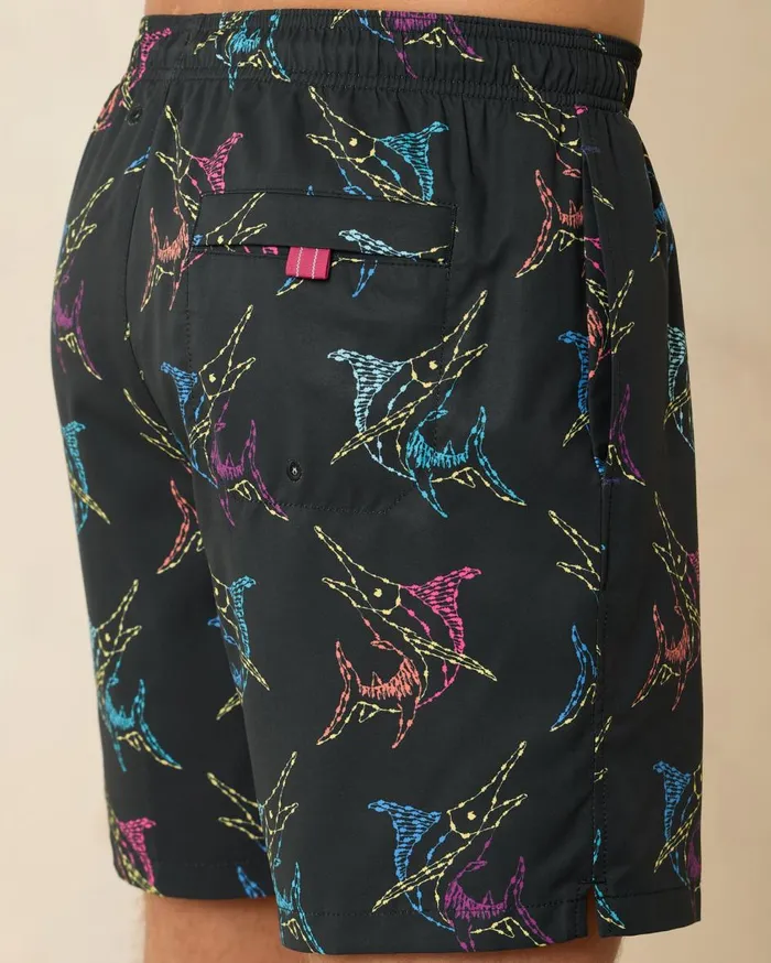 Tommy Bahama Big and Tall Naples Bay Swim Trunks Black Big and Tall Swim and Boardshorts Tommy Bahama Big and Tall Naples Bay Swim Trunks Black Big and Tall Swim and Boardshorts