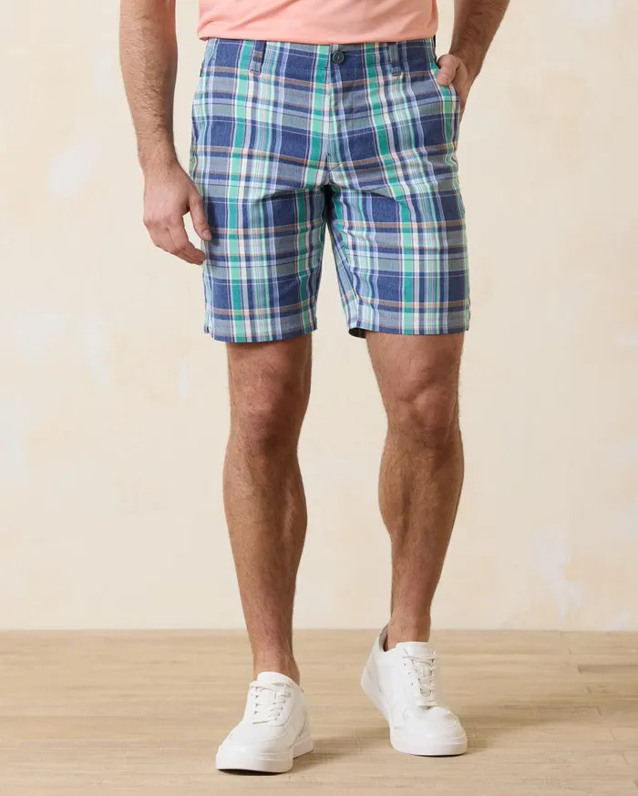 Tommy Bahama Big and Tall On Par IslandZone Shorts Belmont Blue Big and Tall Shorts
