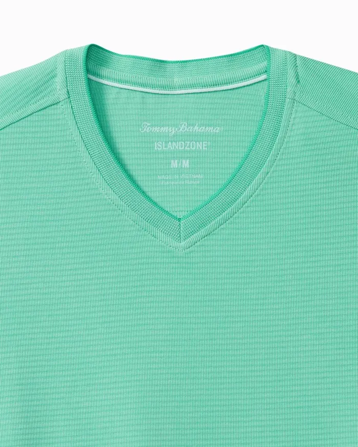 Tommy Bahama Coastal Crest IslandZone VNeck Shirt Aqua Aloha Men TShirts Tommy Bahama Coastal Crest IslandZone VNeck Shirt Aqua Aloha Men TShirts