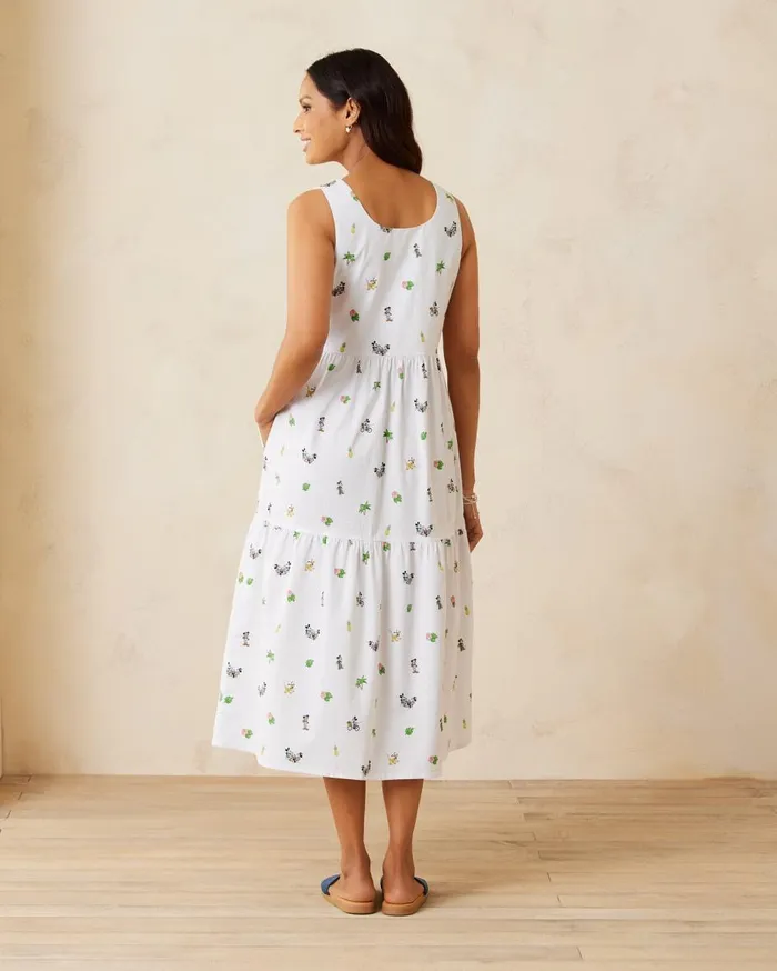 Tommy Bahama Disney Nova Wave Beach Cruiser Midi Dress White Women Dresses Tommy Bahama Disney Nova Wave Beach Cruiser Midi Dress White Women Dresses