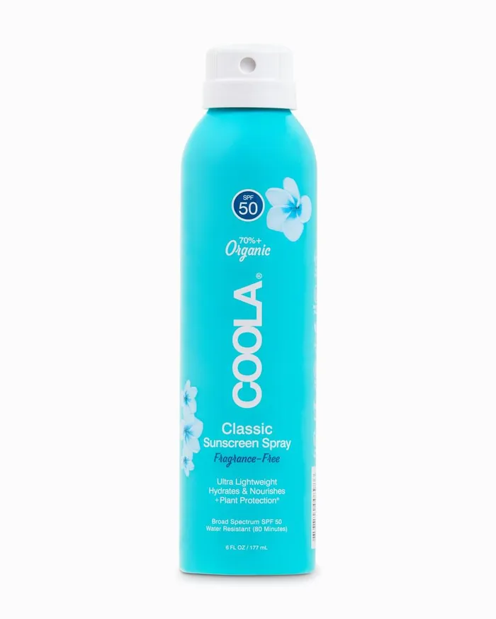 Tommy Bahama FragranceFree SPF 50 Body Sunscreen Spray By COOLA Multicolor Beach and Home Outdoor Accessories Tommy Bahama FragranceFree SPF 50 Body Sunscreen Spray By COOLA Multicolor Beach and Home Outdoor Accessories