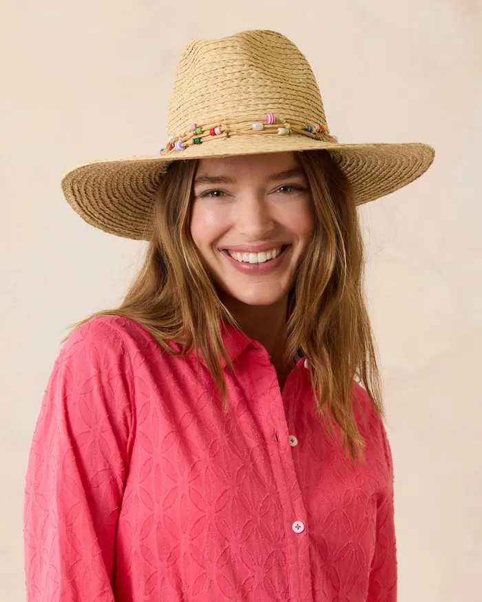 Tommy Bahama Gema Continental Raffia Hat Naturalmulti Women Hats and Caps Tommy Bahama Gema Continental Raffia Hat Naturalmulti Women Hats and Caps