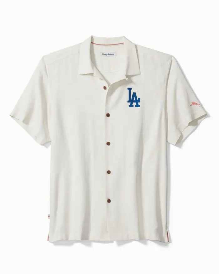 Tommy Bahama Go Big Or Go Home Silk Camp Shirt Losangelesdodgers Men Shirts Tommy Bahama Go Big Or Go Home Silk Camp Shirt Losangelesdodgers Men Shirts