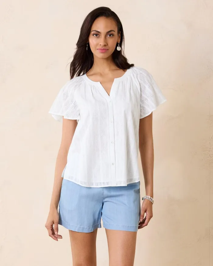 Tommy Bahama Nova Wave Seaside Party Sleeveless Top White Women Tops and Shirts Tommy Bahama Nova Wave Seaside Party Sleeveless Top White Women Tops and Shirts