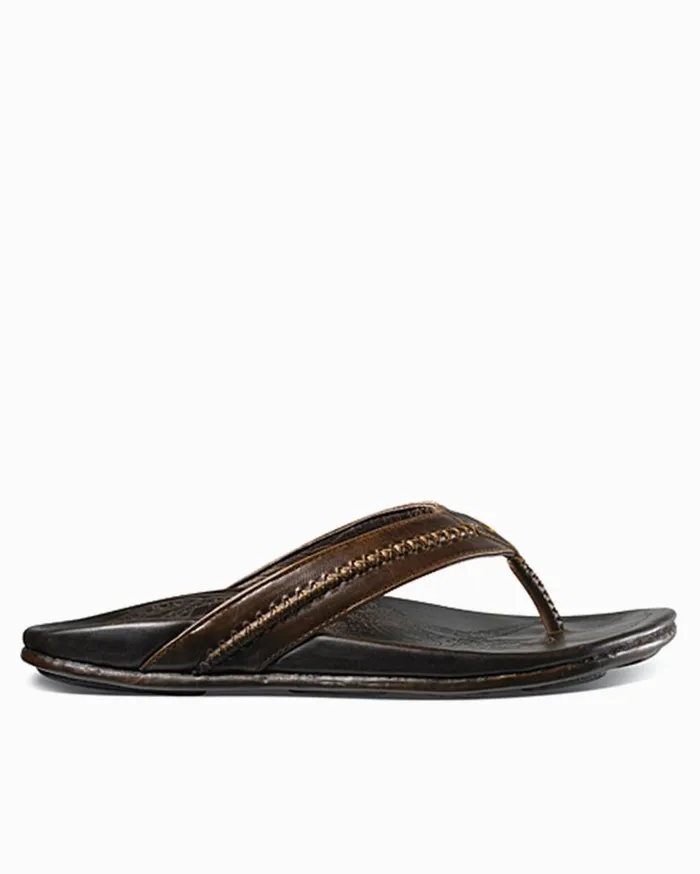 Tommy Bahama OluKai Hiapo Sandals Lava Rock MenBig and Tall Shoes and Sandals