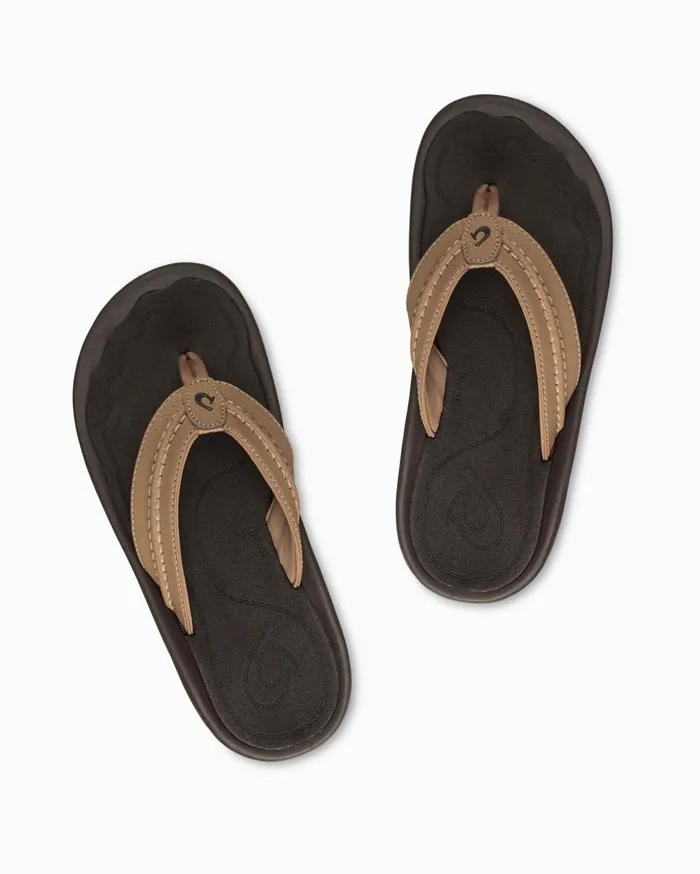 Tommy Bahama OluKai Hokua Sandals Black MenBig and Tall Shoes and Sandals Tommy Bahama OluKai Hokua Sandals Black MenBig and Tall Shoes and Sandals