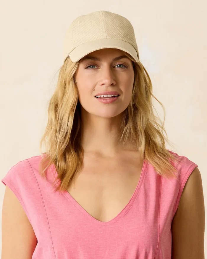 Tommy Bahama Raffia Tawny Visor Naturalblack Women Hats and Caps Tommy Bahama Raffia Tawny Visor Naturalblack Women Hats and Caps