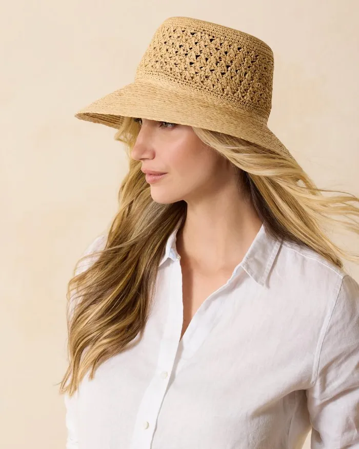Tommy Bahama Runaway Hat Natural Women Hats and Caps Tommy Bahama Runaway Hat Natural Women Hats and Caps