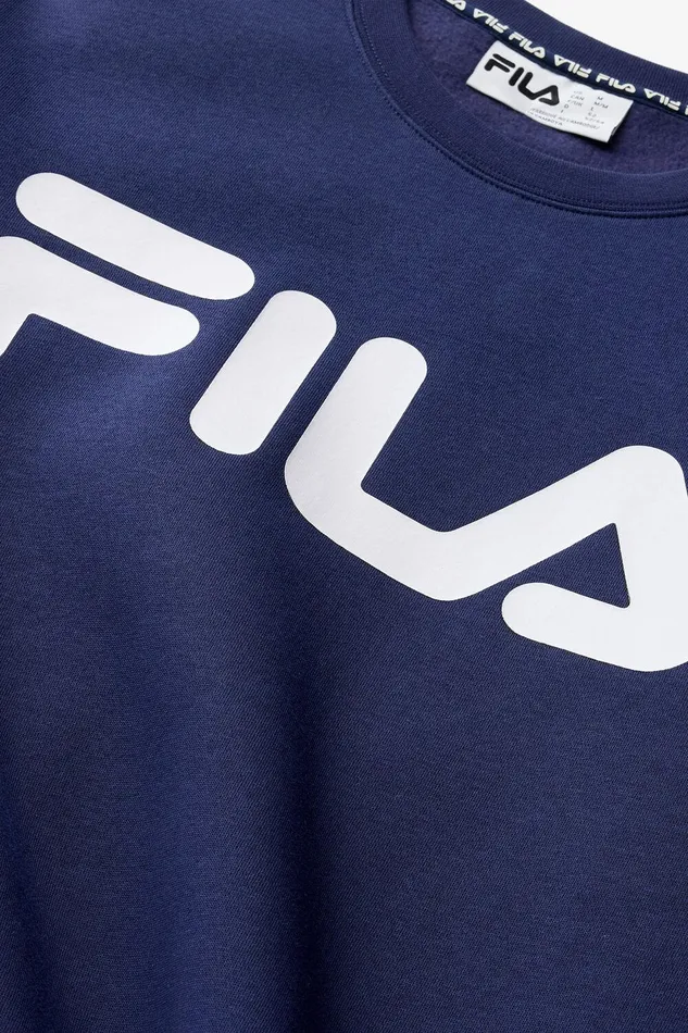 Tops and TShirts Men Fila Sportstyle Linear Logo Long Sleeve Crew Tops and TShirts Men Fila Sportstyle Linear Logo Long Sleeve Crew