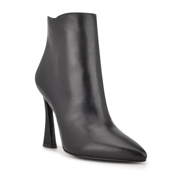 Torrie Dress Booties Black Leather Women Nine West Boots and Booties Torrie Dress Booties Black Leather Women Nine West Boots and Booties