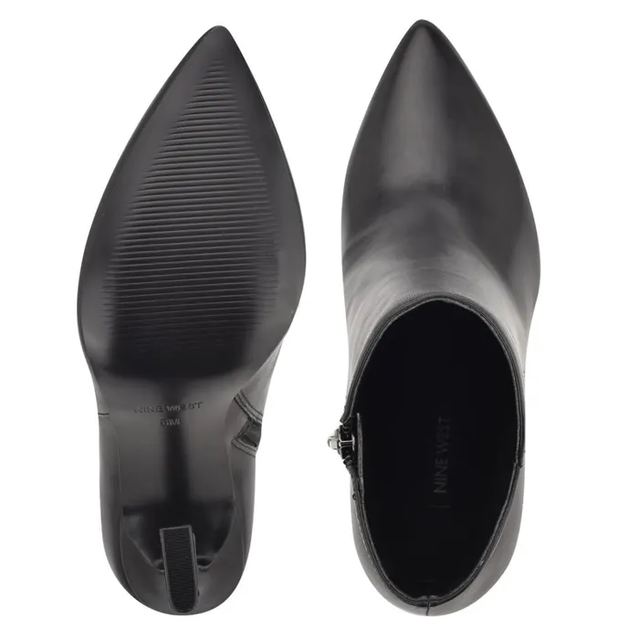 Torrie Dress Booties Black Leather Women Nine West Boots and Booties Torrie Dress Booties Black Leather Women Nine West Boots and Booties