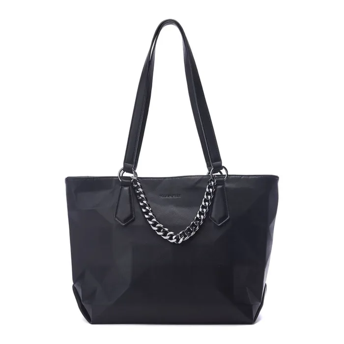 Tote Bags Women Moda In Pelle Berklie Bag Black Porvair