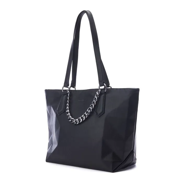 Tote Bags Women Moda In Pelle Berklie Bag Black Porvair