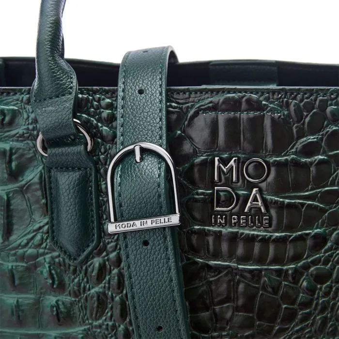 Tote Bags Women Moda In Pelle Blair Bag Green Porvair