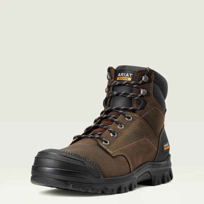 Treadfast 6034 Waterproof Work Boot Dark Brown Men Ariat Work Boots
