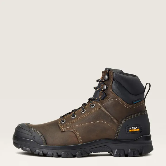 Treadfast 6034 Waterproof Work Boot Dark Brown Men Ariat Work Boots Treadfast 6034 Waterproof Work Boot Dark Brown Men Ariat Work Boots