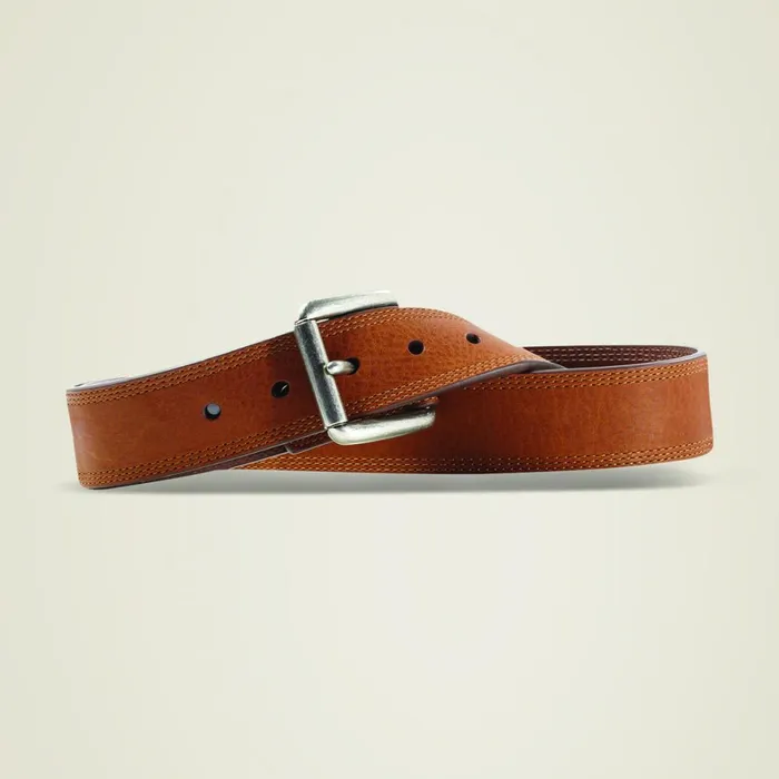 Triple Row Stitch Sunshine Men Ariat Belts