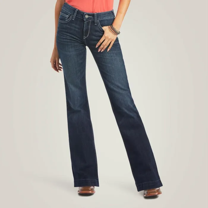 Trouser Perfect Rise Aisha Wide Leg Jean Missouri Women Ariat Denim
